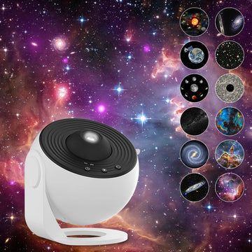 Night Light Galaxy Projector - 360° Rotate Planetarium Lamp
