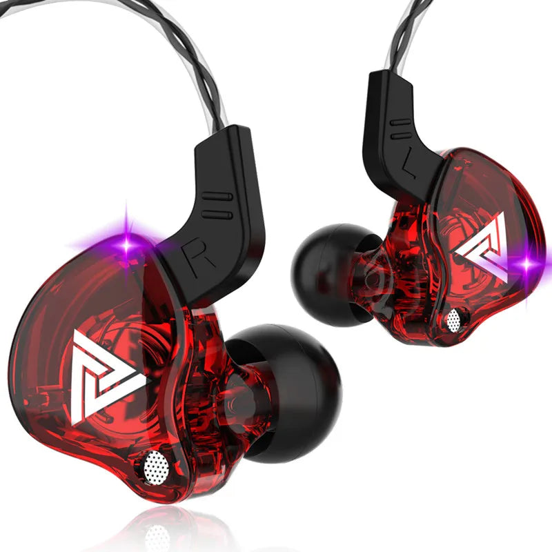 AK6 HiFi Wired Earphones with Mic